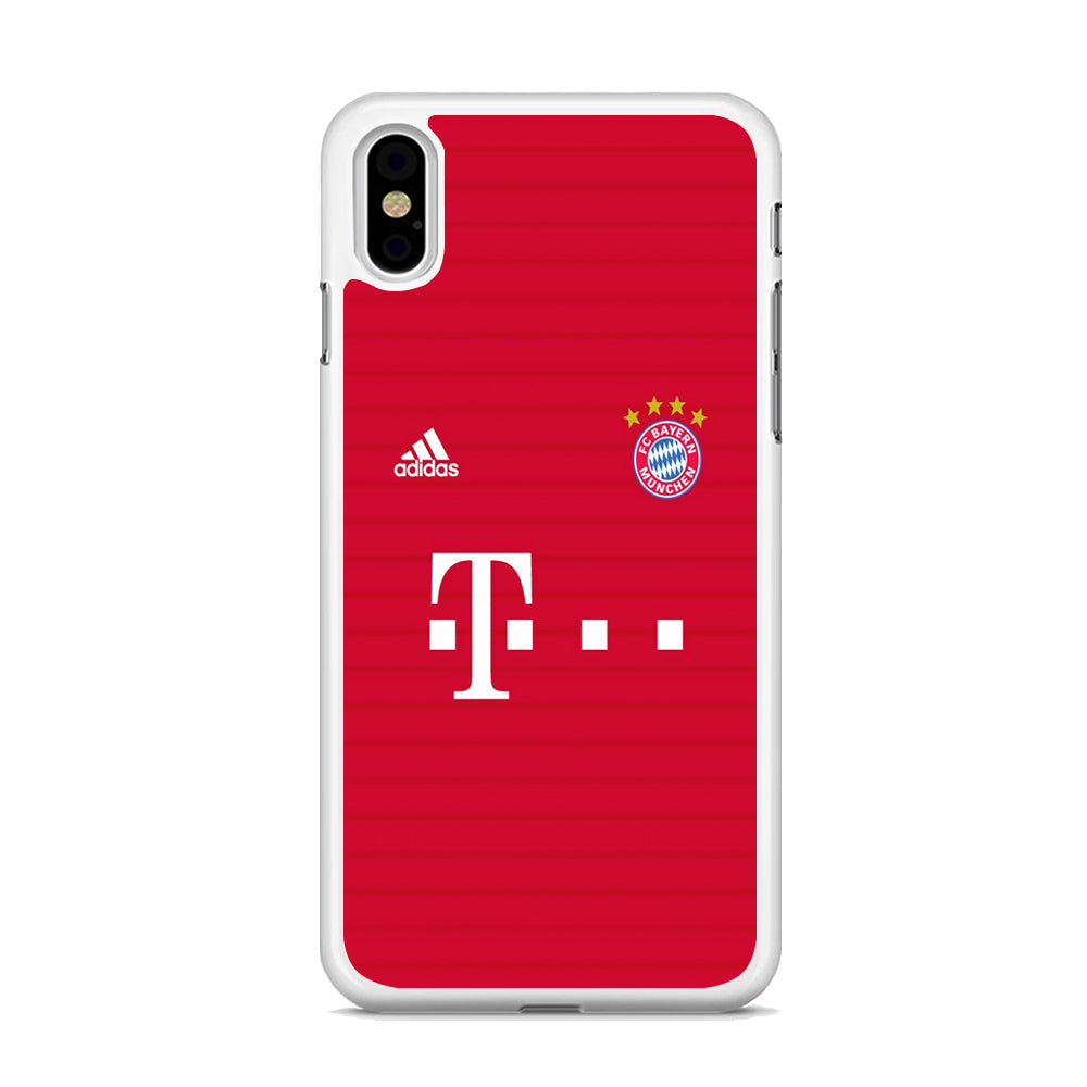 FB Bayern Munich Jersey iPhone X Case - Octracase