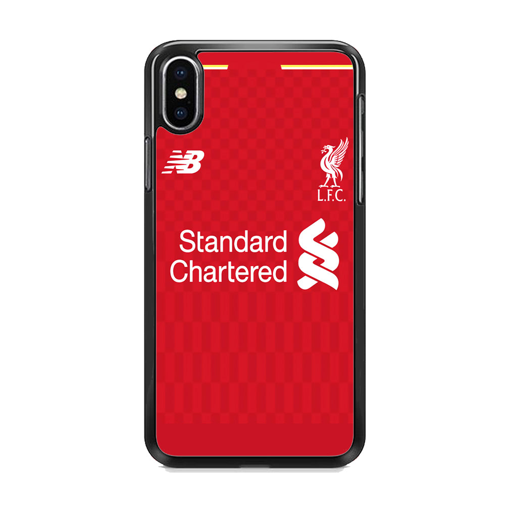 FB Liverpool Jersey iPhone X Case - Octracase