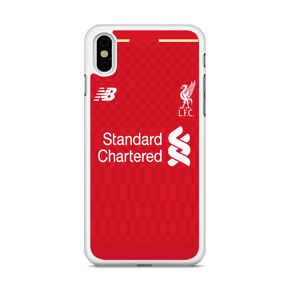 FB Liverpool Jersey iPhone X Case - Octracase