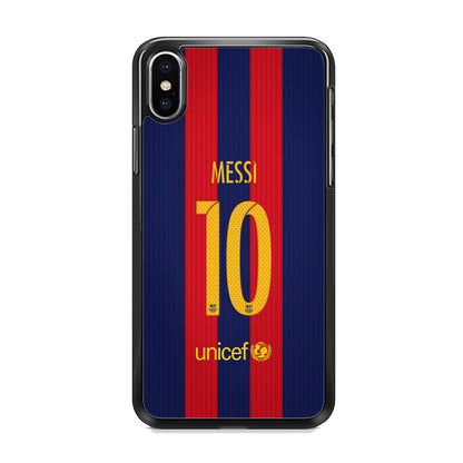 FB Messi Jersey iPhone Xs Max Case - Octracase