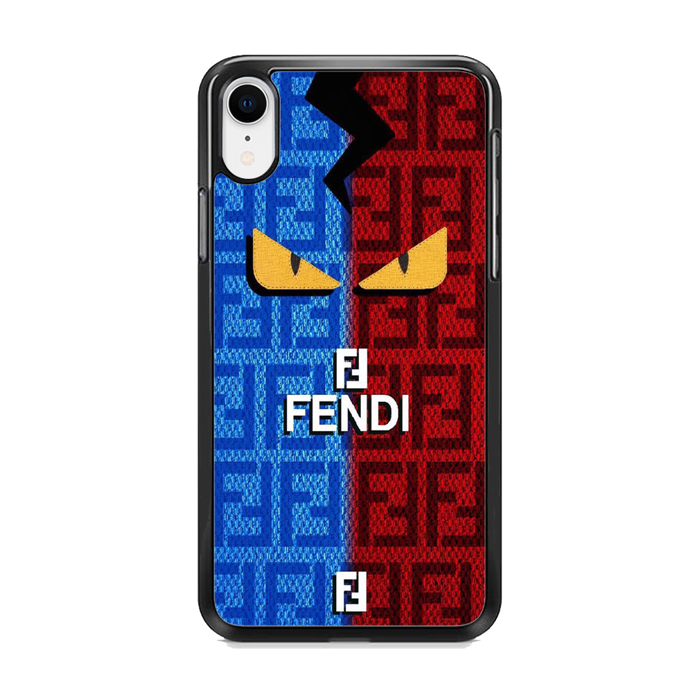 FF Fendi Blue Red iPhone XR Case - Octracase