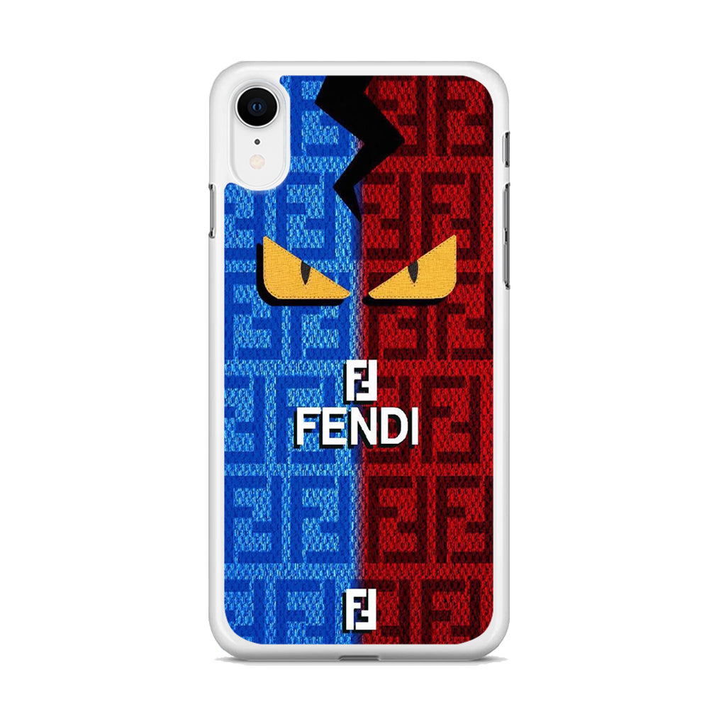 FF Fendi Blue Red iPhone XR Case - Octracase