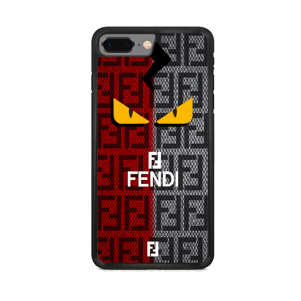 FF Fendi Red Grey iPhone 7 Plus Case - Octracase