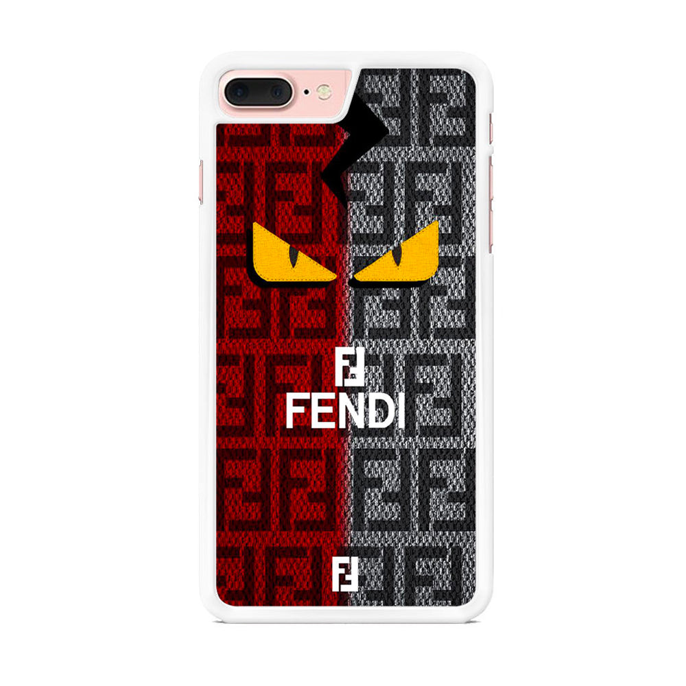 FF Fendi Red Grey iPhone 8 Plus Case - Octracase