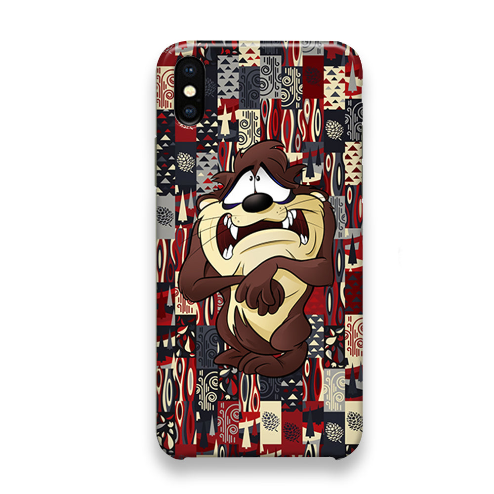 Fearful Taz iPhone X Case - Octracase