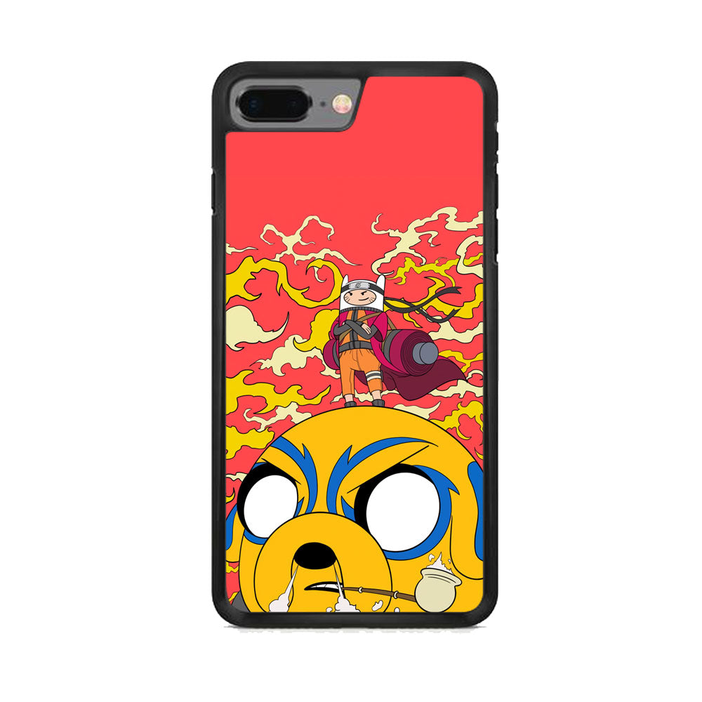 Finn Adventure Time Mode Naruto iPhone 7 Plus Case