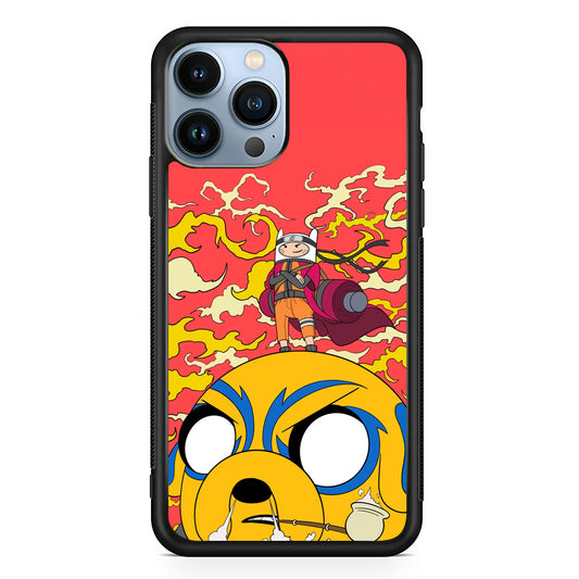 Finn Adventure Time Mode Naruto iPhone 13 Pro Case