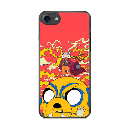 Finn Adventure Time Mode Naruto iPhone 8 Case