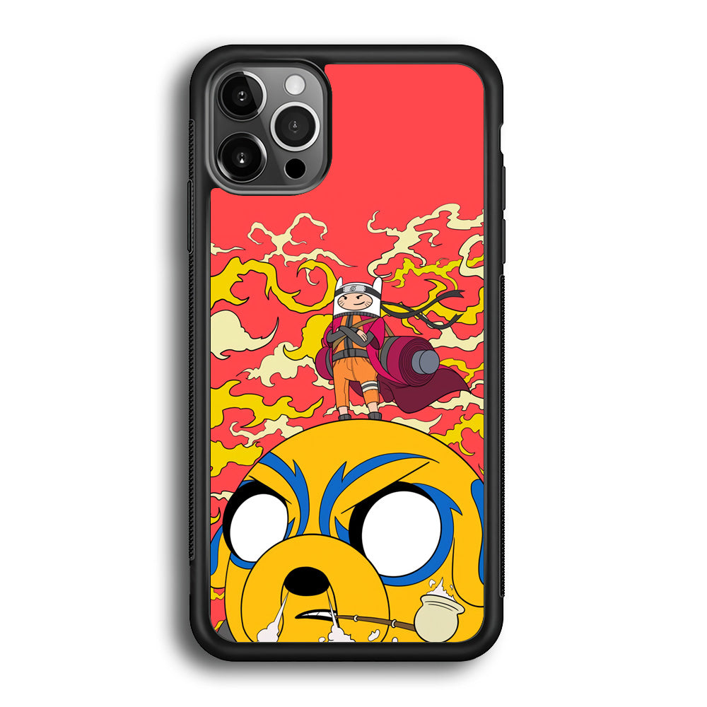 Finn Adventure Time Mode Naruto iPhone 12 Pro Case