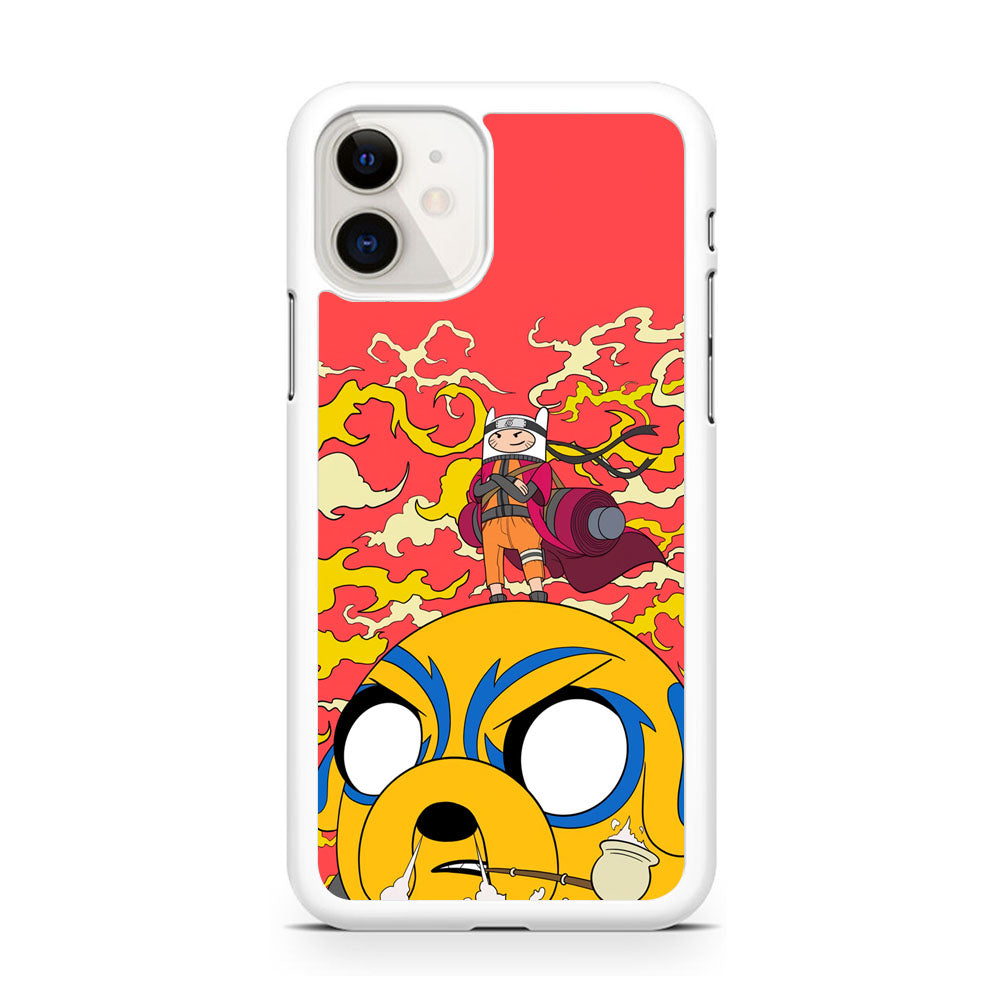 Finn Adventure Time Mode Naruto iPhone 11 Case