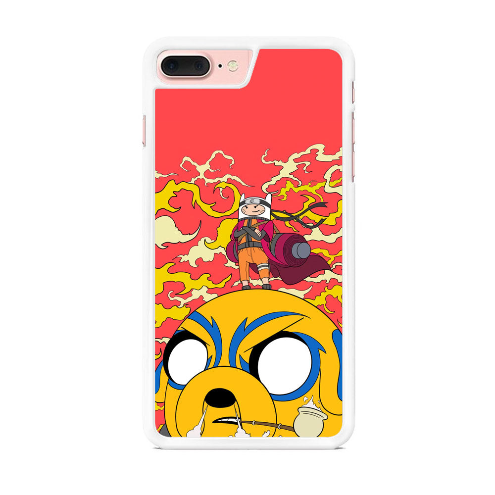 Finn Adventure Time Mode Naruto iPhone 7 Plus Case