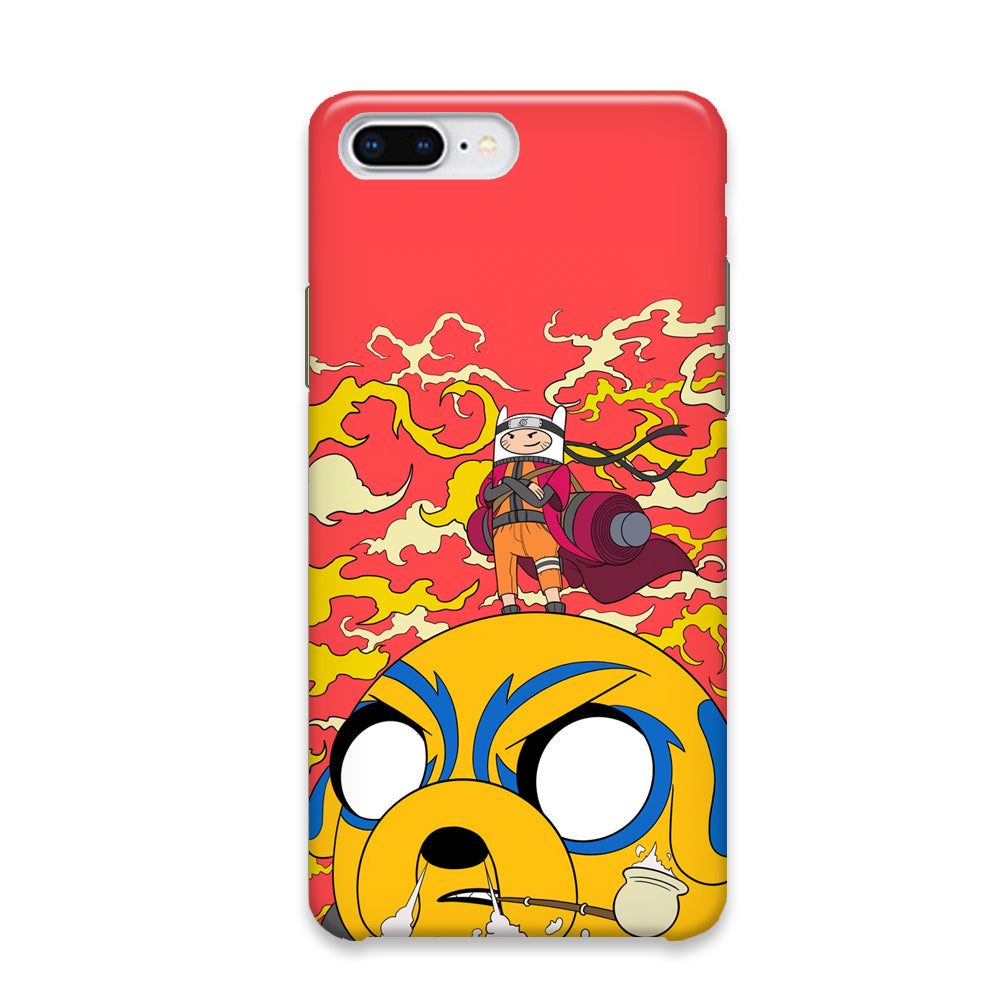 Finn Adventure Time Mode Naruto iPhone 7 Plus Case