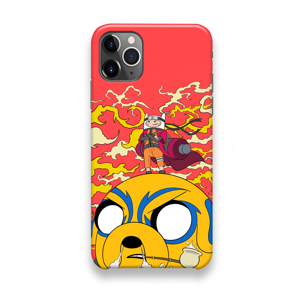 Finn Adventure Time Mode Naruto iPhone 12 Pro Case