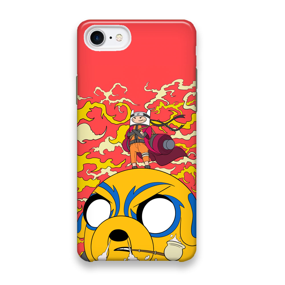 Finn Adventure Time Mode Naruto iPhone 7 Case