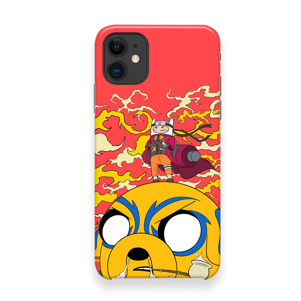 Finn Adventure Time Mode Naruto iPhone 12 Case