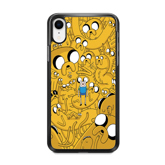 Finn and Jake Doodle  iPhone XR Case - Octracase