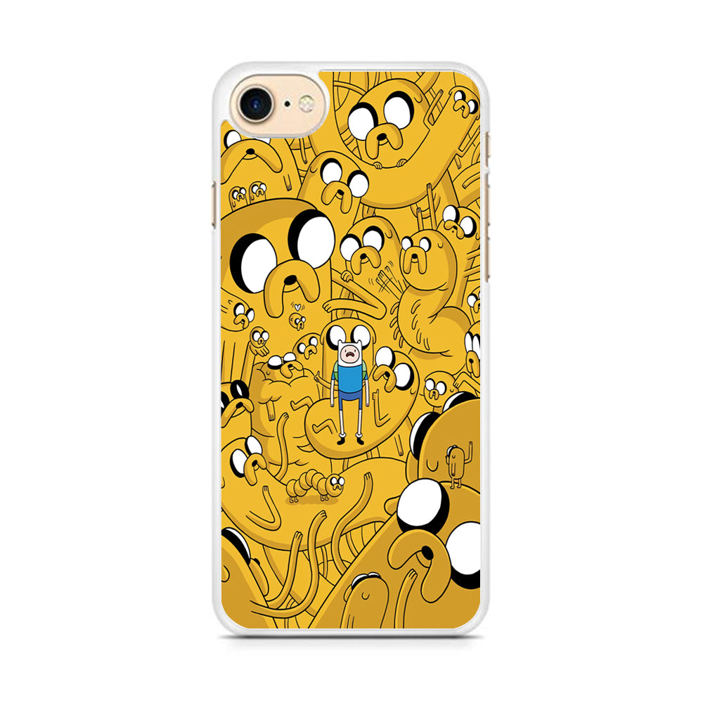 Finn and Jake Doodle iPhone 8 Case - Octracase