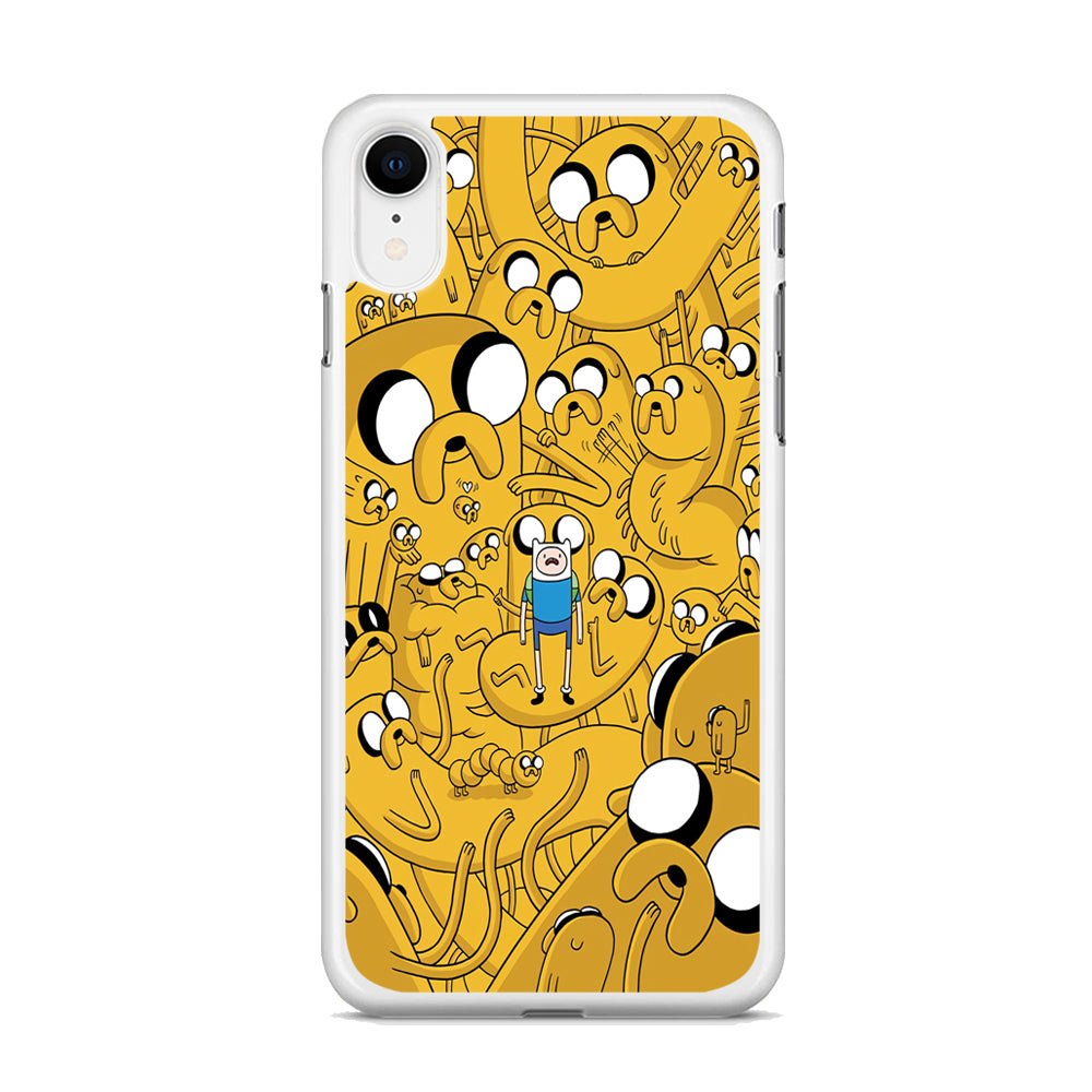 Finn and Jake Doodle  iPhone XR Case - Octracase