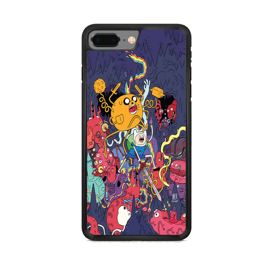 Finn and Jake Fights Monsters  iPhone 7 Plus Case - Octracase