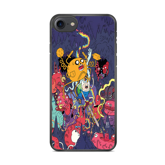 Finn and Jake Fights Monsters iPhone 7 Case - Octracase