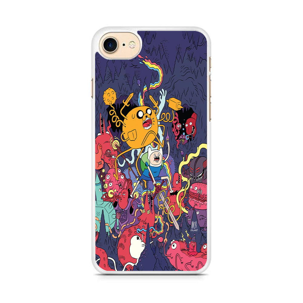 Finn and Jake Fights Monsters iPhone 7 Case - Octracase