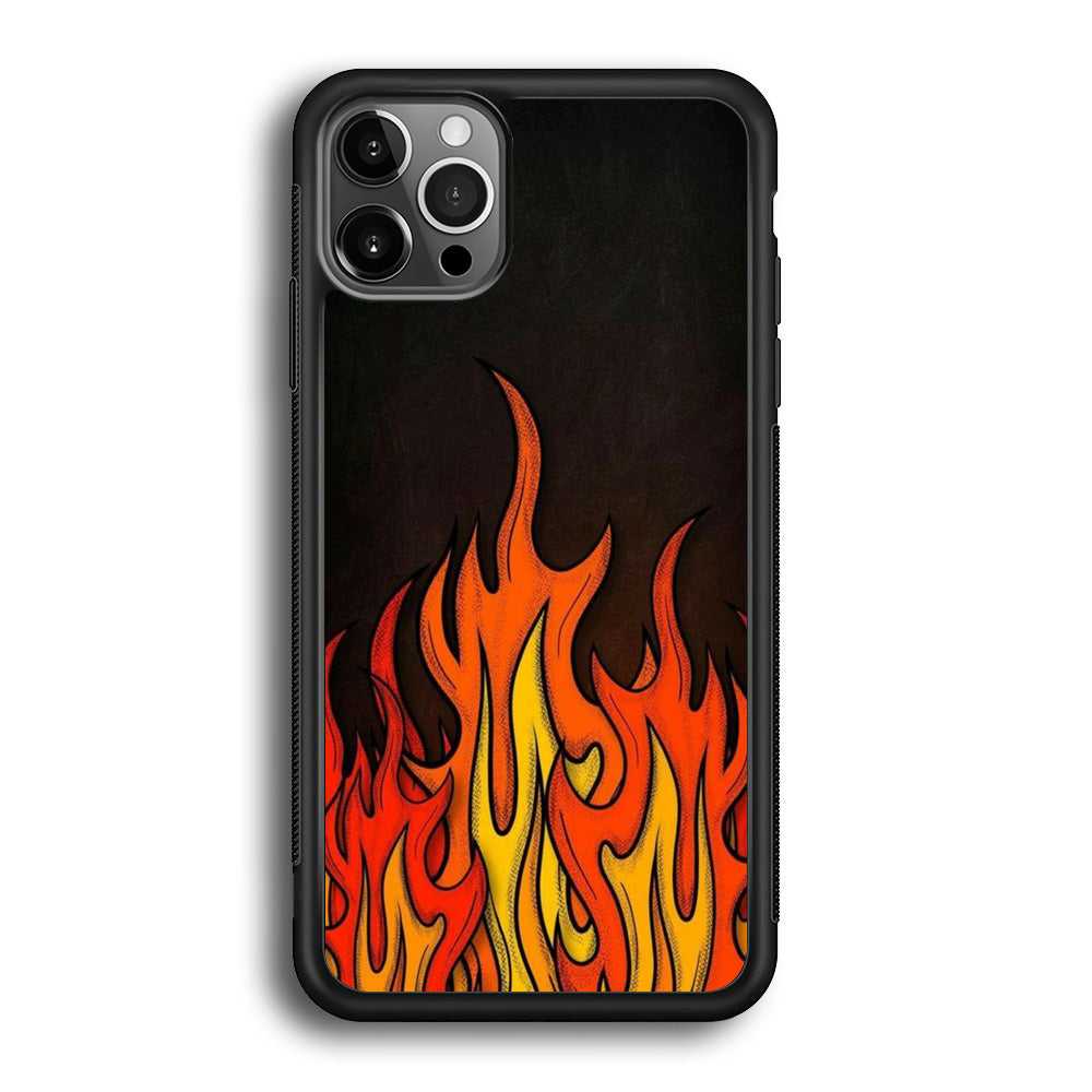 Fire Up Animation iPhone 12 Pro Case