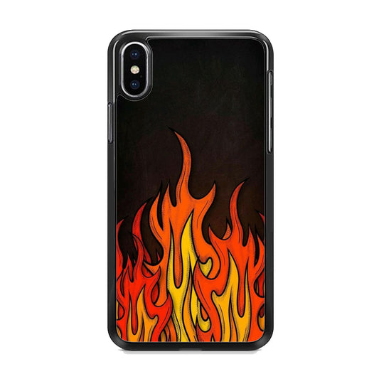 Fire Up Animation iPhone X Case