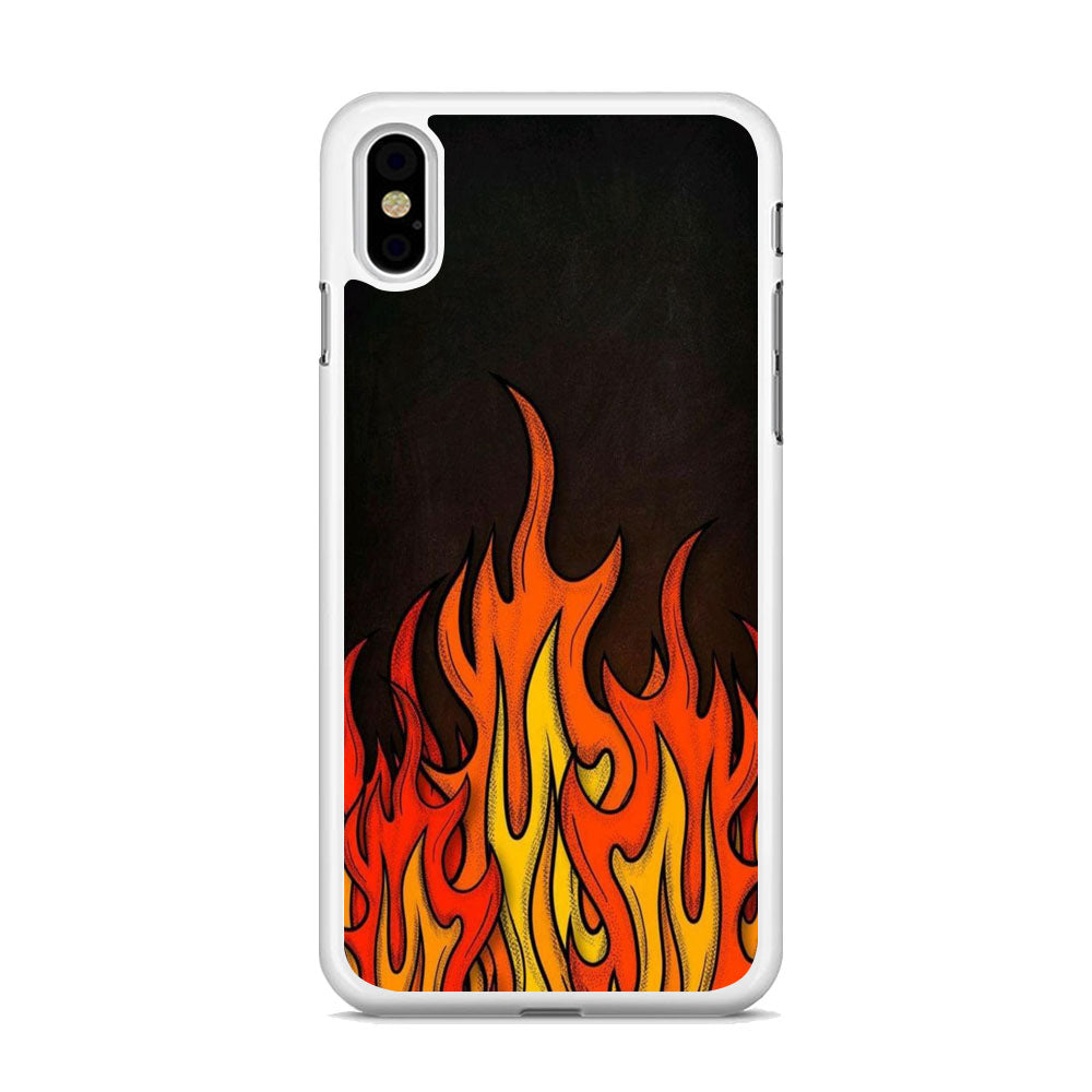 Fire Up Animation iPhone X Case