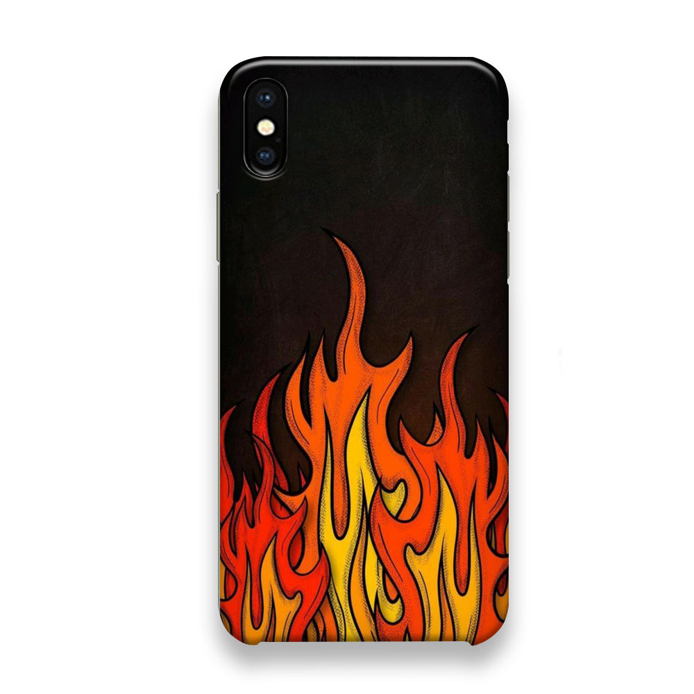 Fire Up Animation iPhone X Case