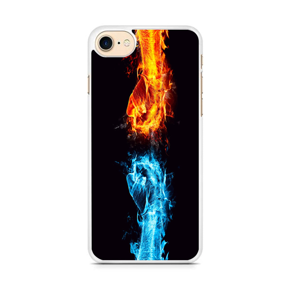 Fire and Ice hand  iPhone 7 Case - Octracase