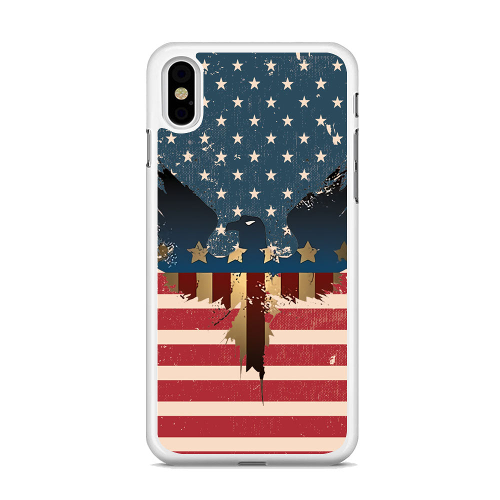 Flag of USA Honour iPhone Xs Case