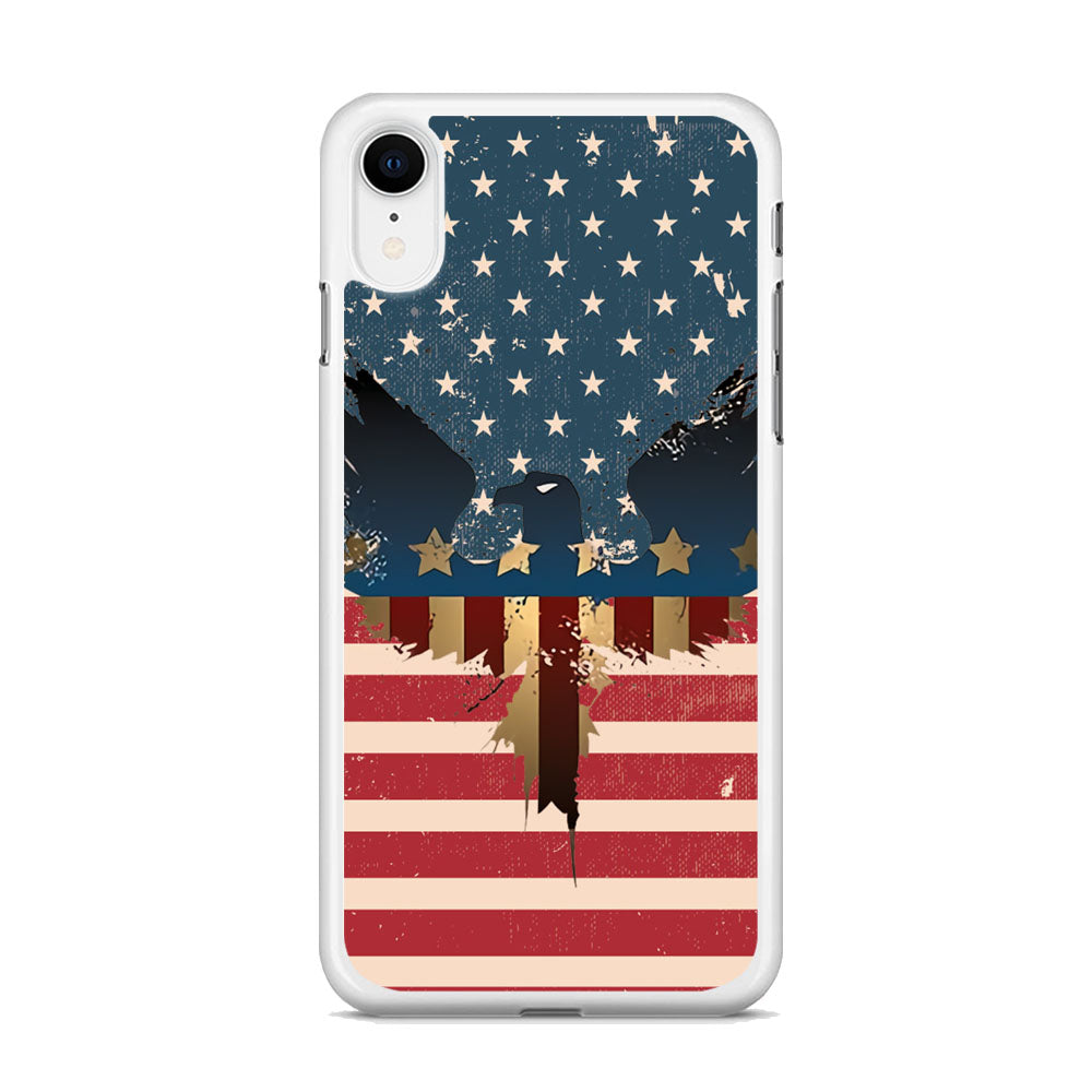 Flag of USA Honour iPhone XR Case