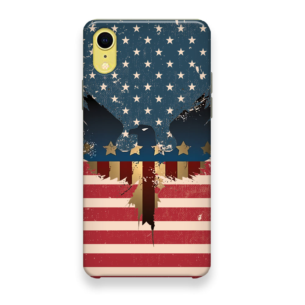 Flag of USA Honour iPhone XR Case