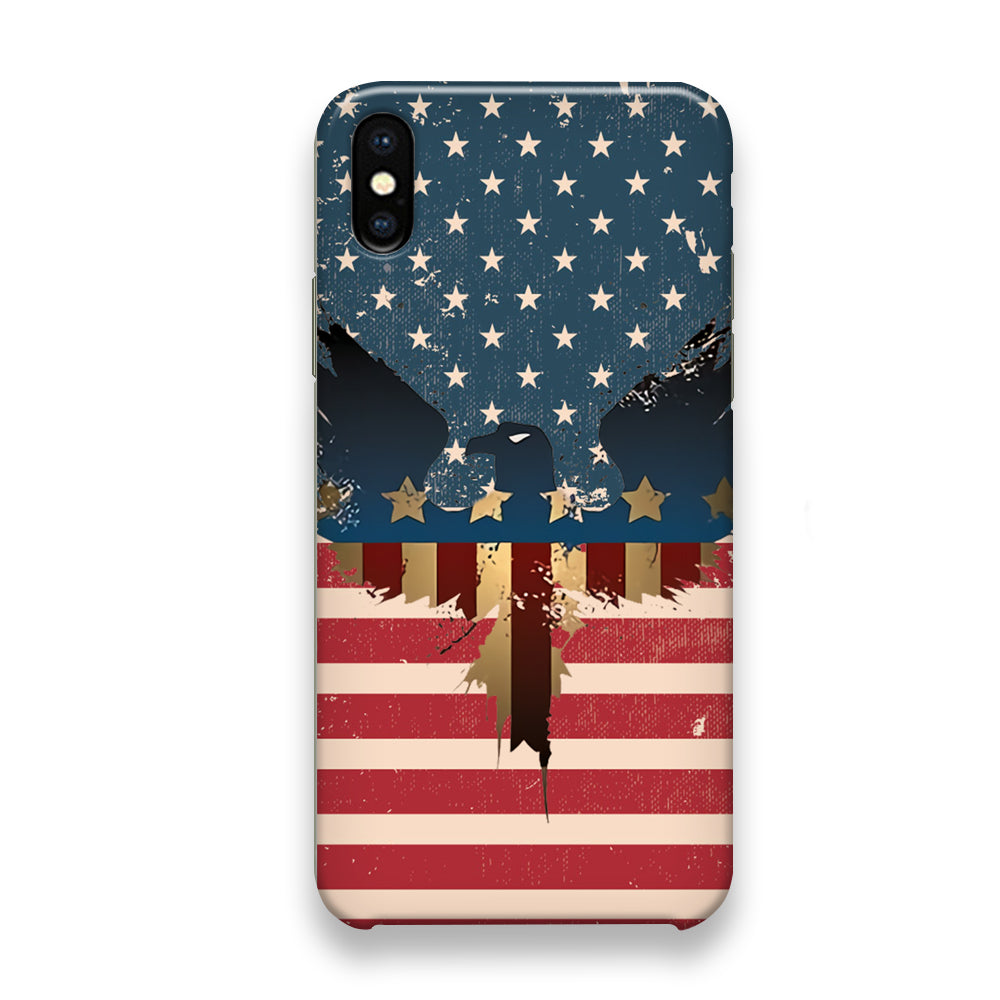 Flag of USA Honour iPhone Xs Case