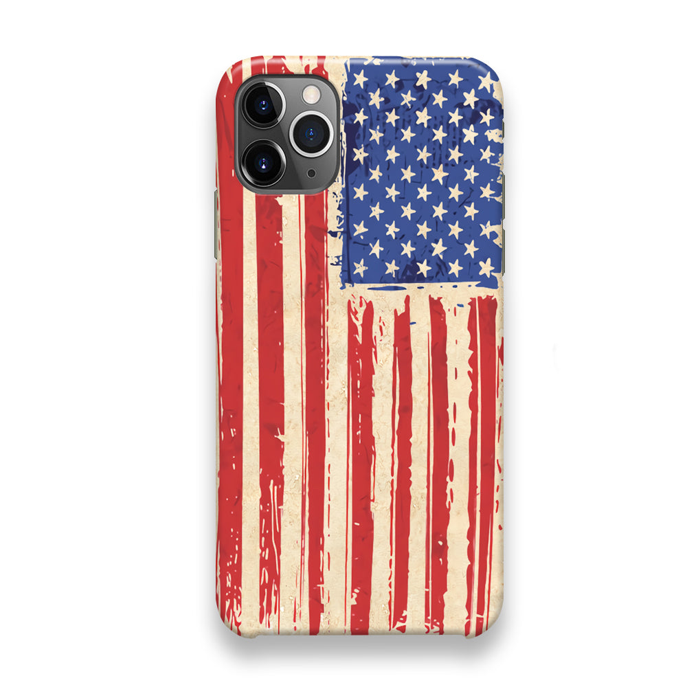 Flag of USA Sketch of Victory iPhone 12 Pro Max Case