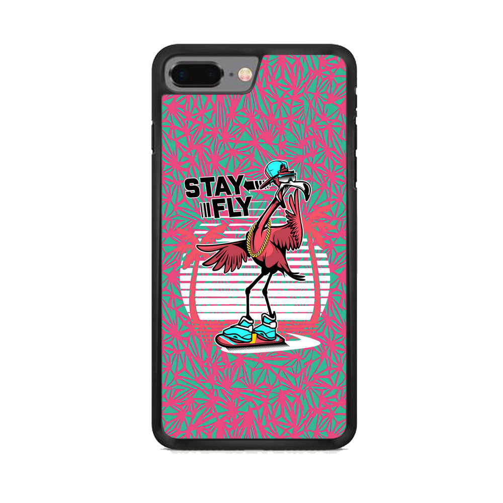 Flamingo Skate to Fly iPhone 7 Plus Case