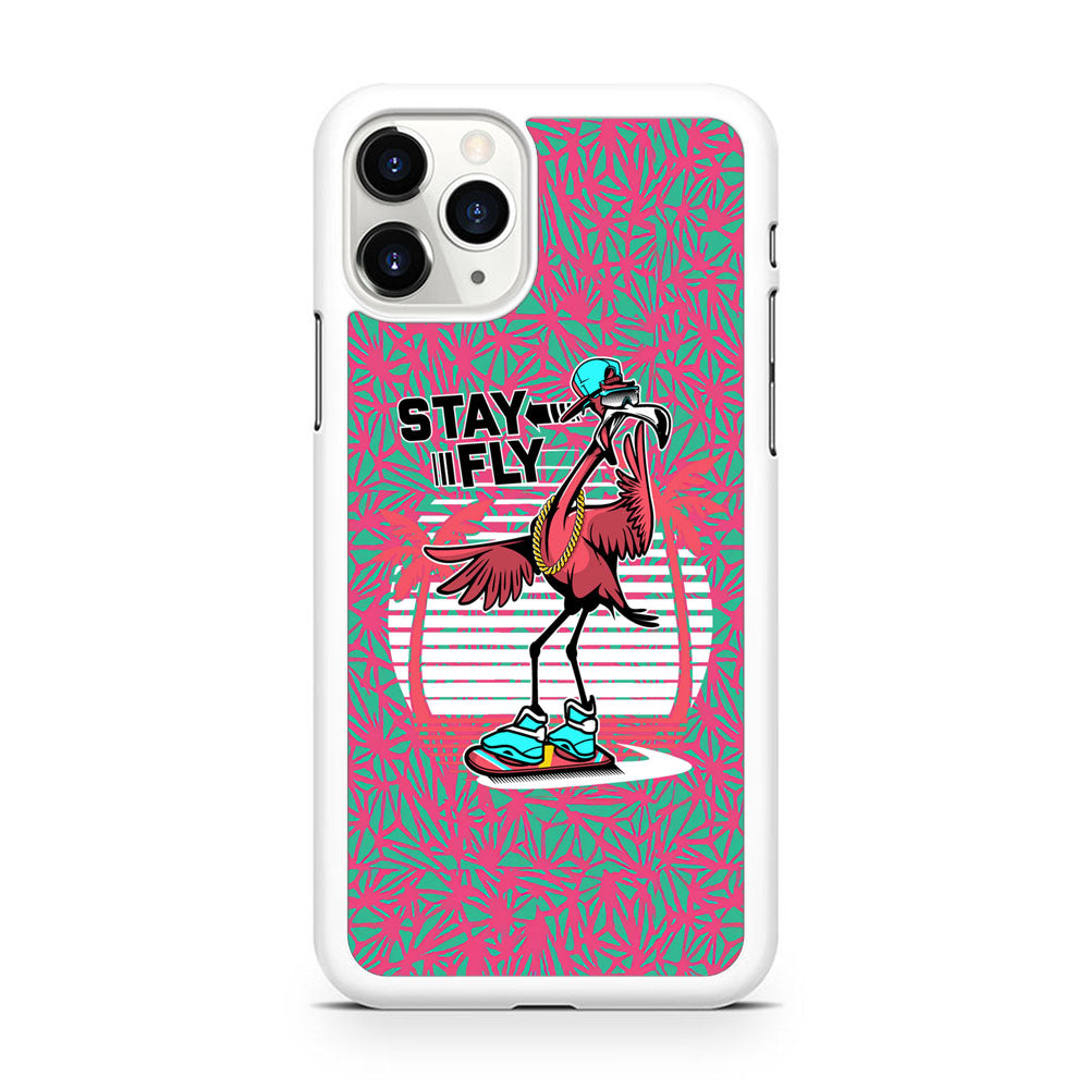 Flamingo Skate to Fly iPhone 11 Pro Case