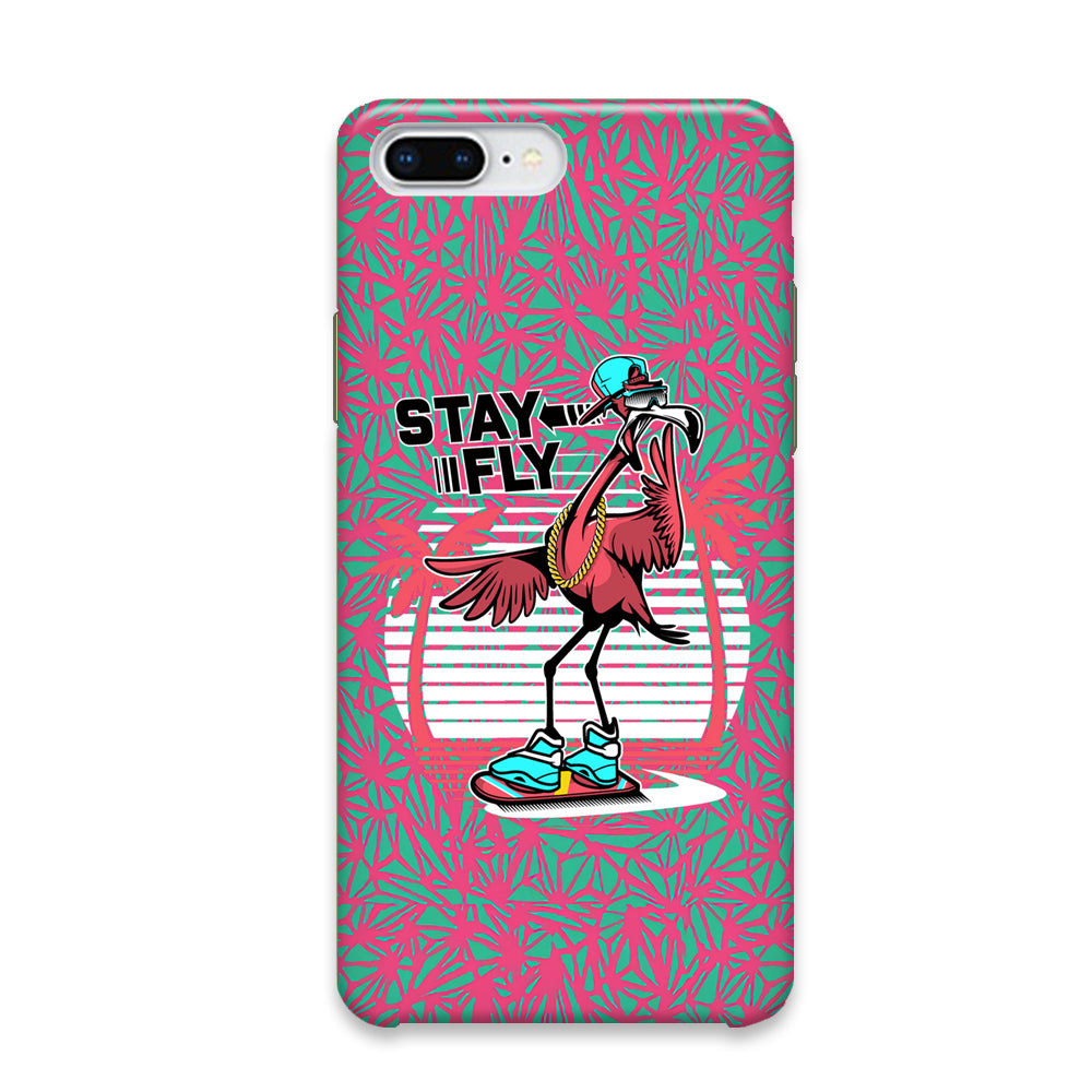 Flamingo Skate to Fly iPhone 7 Plus Case