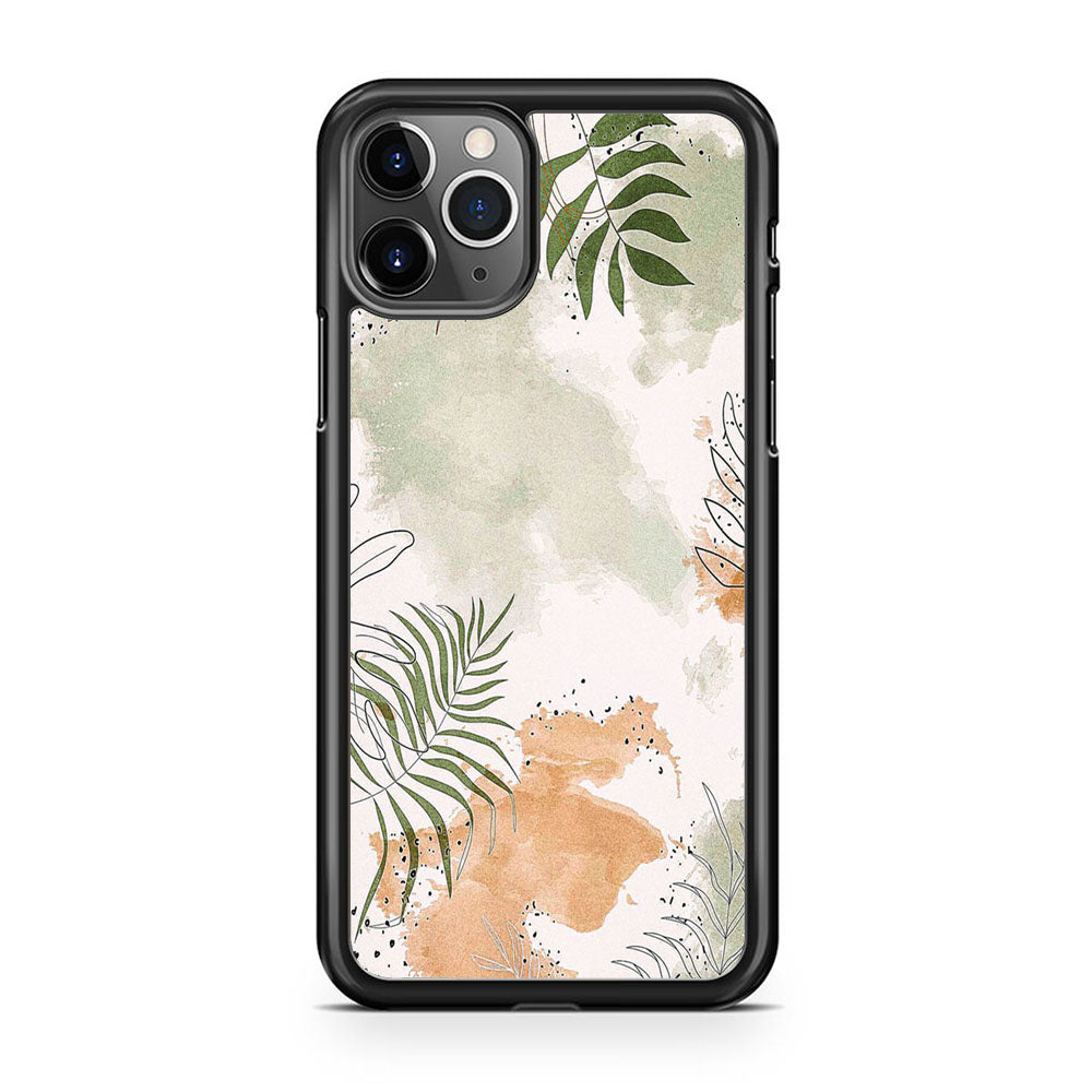 Floral Gray Colour iPhone 11 Pro Case