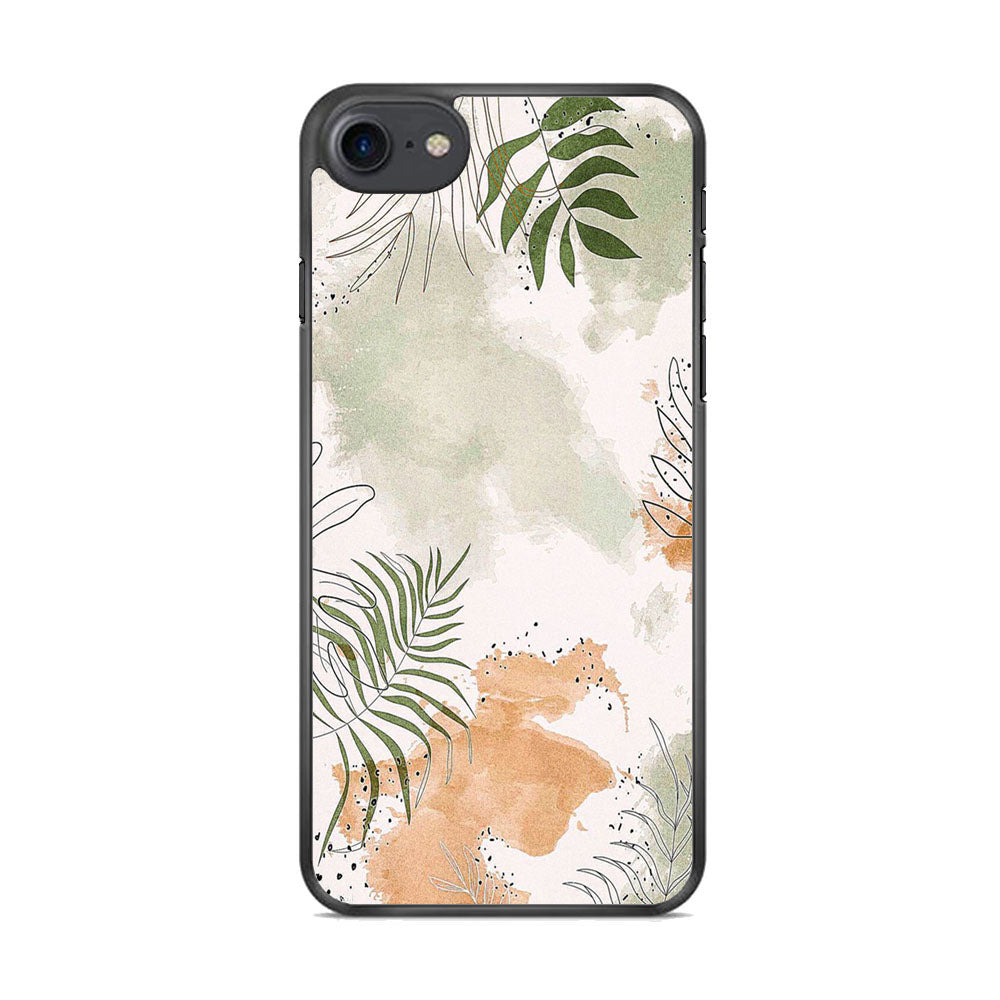 Floral Gray Colour iPhone 8 Case