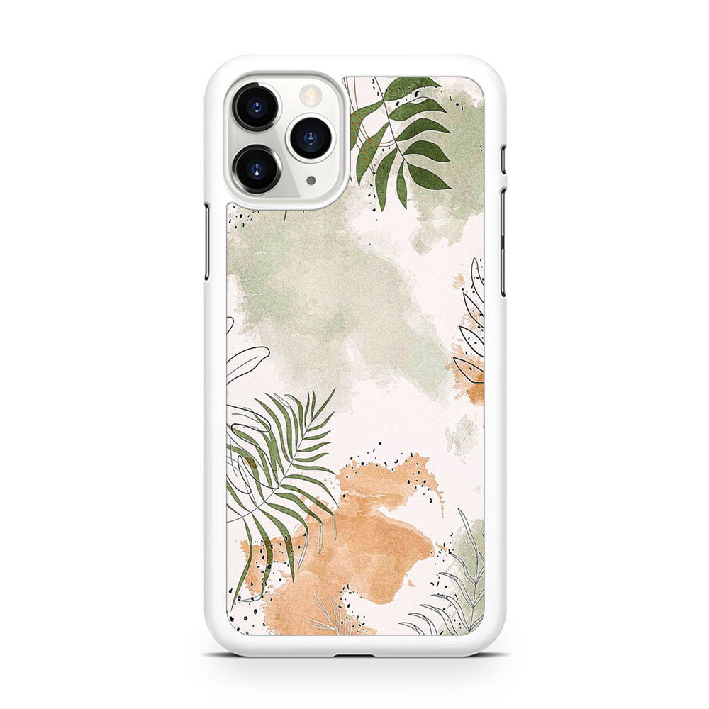 Floral Gray Colour iPhone 11 Pro Case