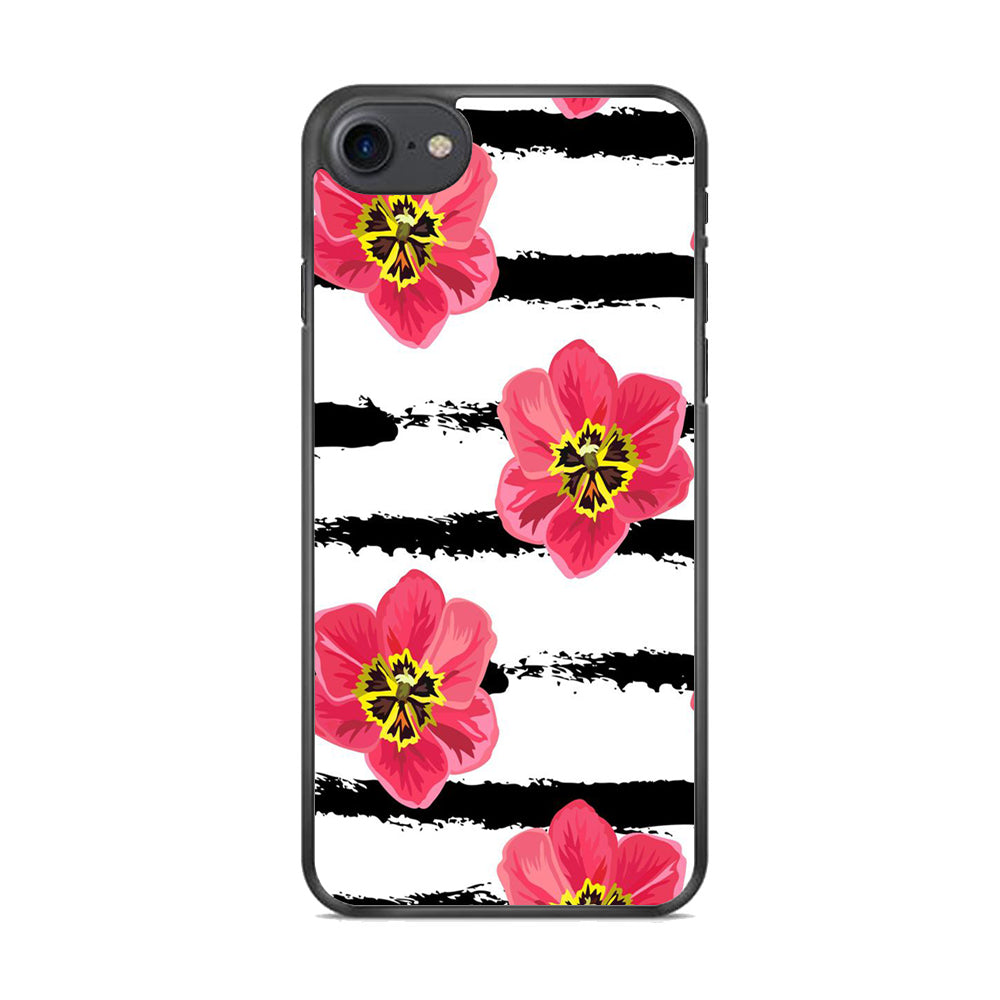 Flower Painting Streak iPhone 7 Case - Octracase