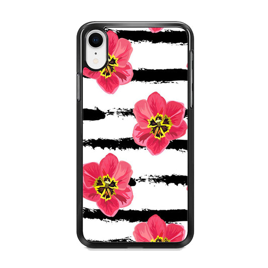 Flower Painting Streak iPhone XR Case - Octracase