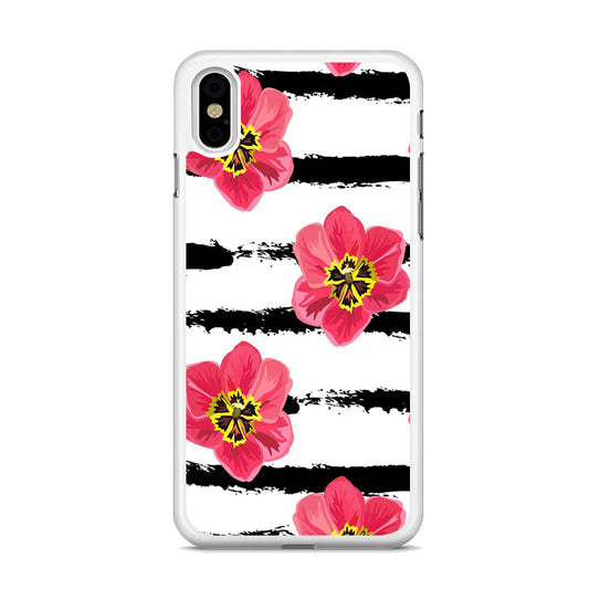 Flower Painting Streak iPhone Xs Max Case - Octracase