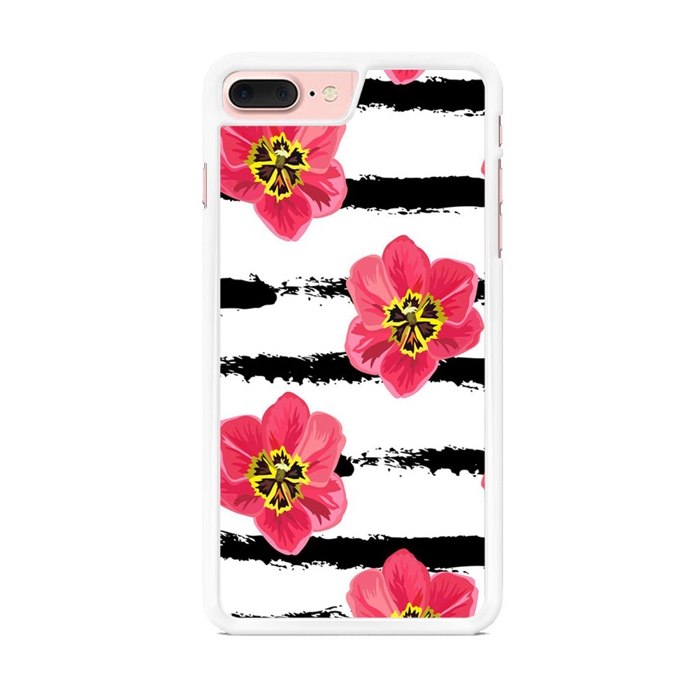 Flower Painting Streak iPhone 7 Plus Case - Octracase