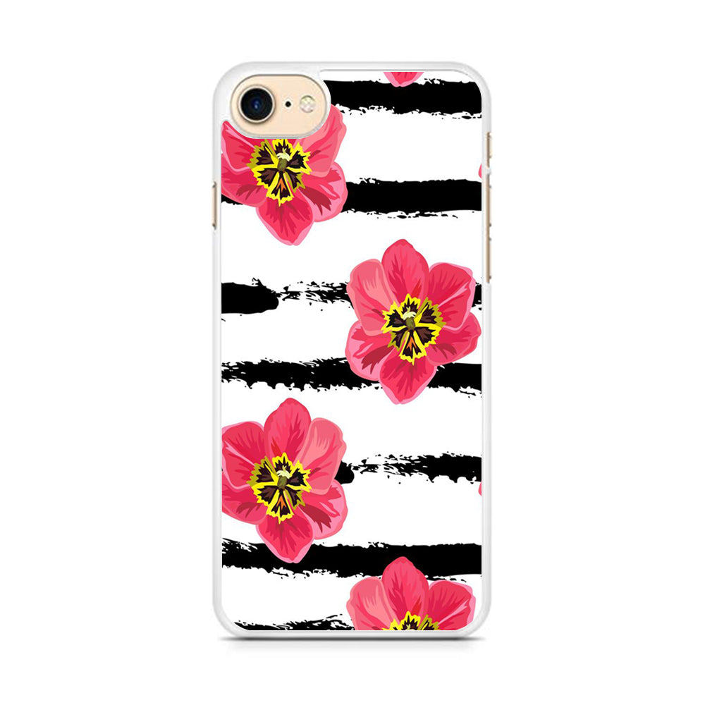 Flower Painting Streak iPhone 7 Case - Octracase