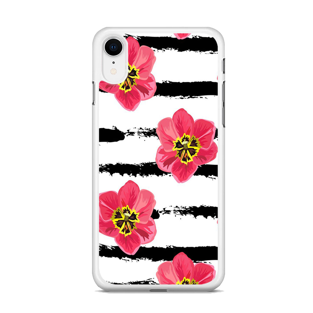 Flower Painting Streak iPhone XR Case - Octracase