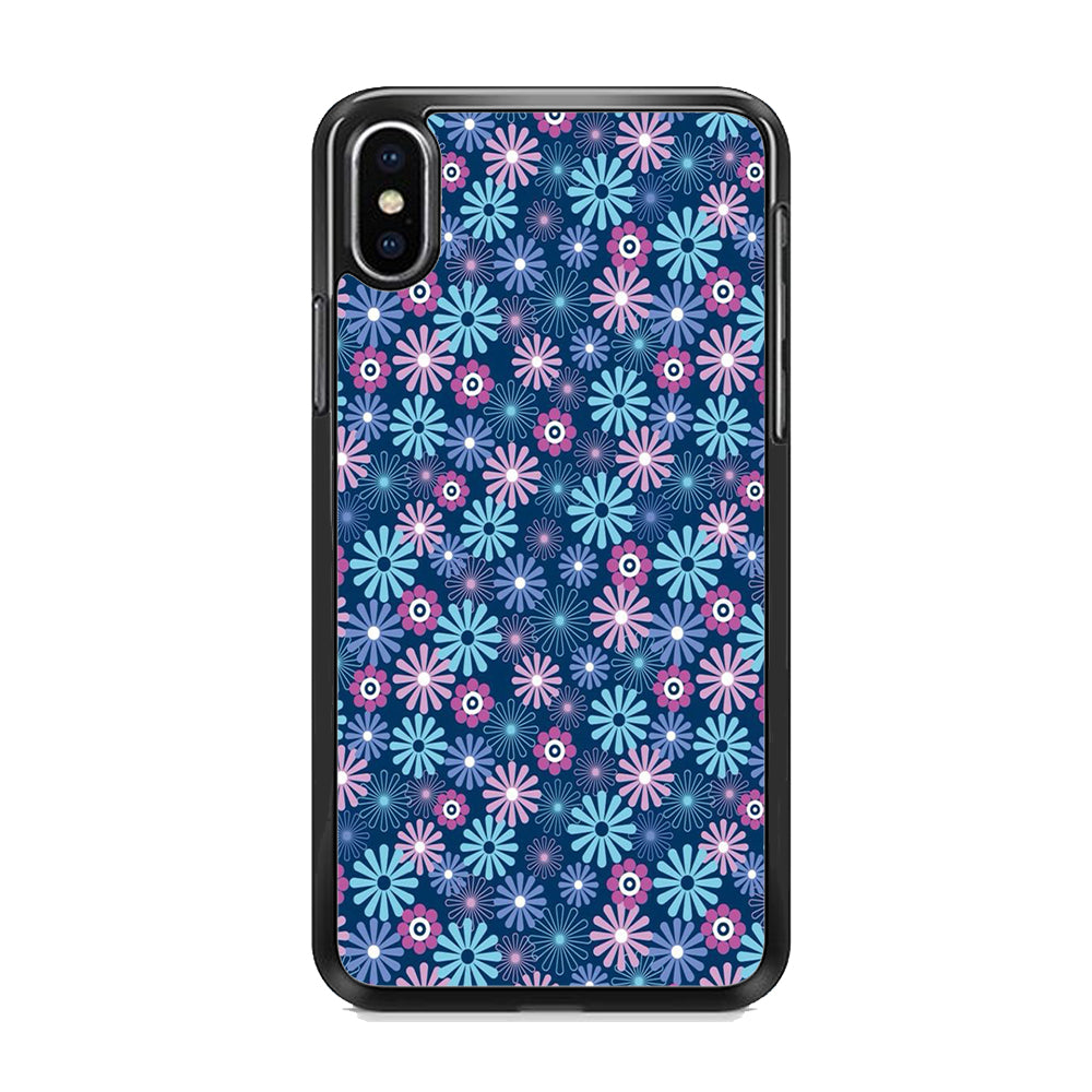 Flower Pattern 001 iPhone X Case - Octracase