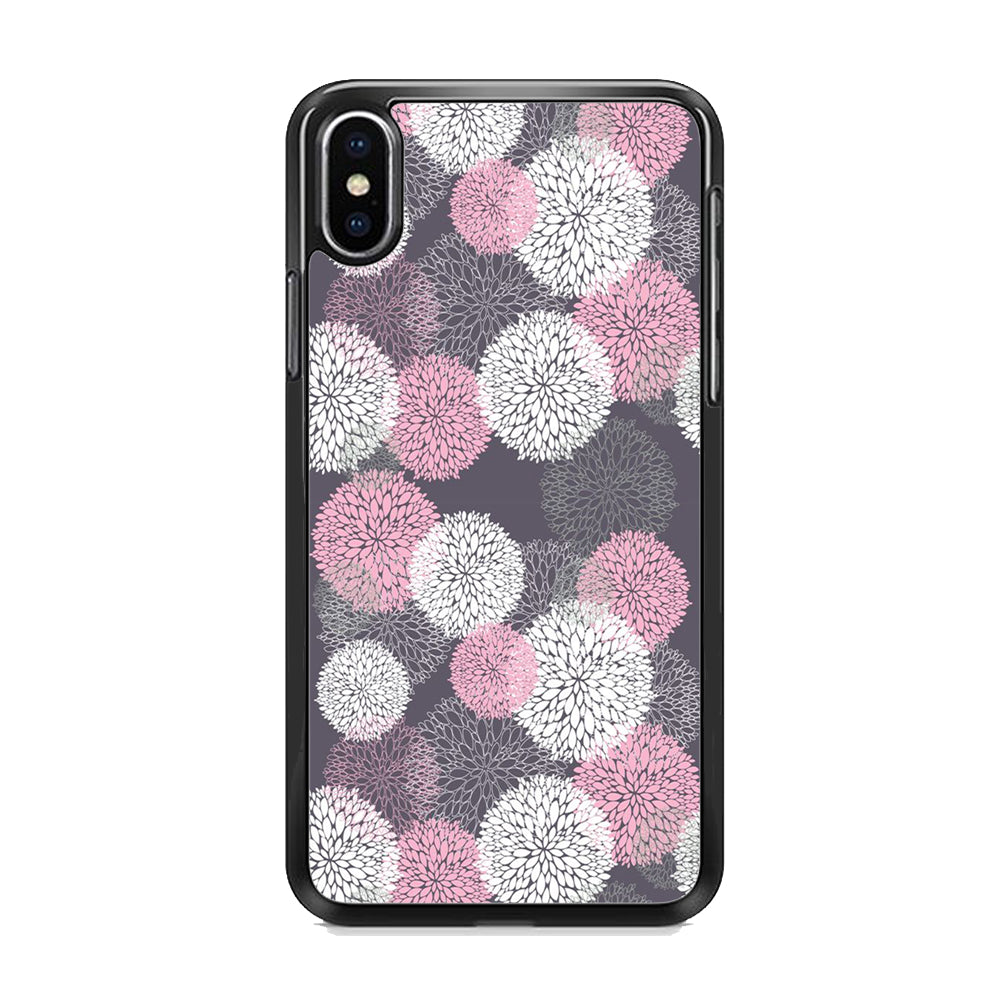 Flower Pattern 002  iPhone X Case - Octracase