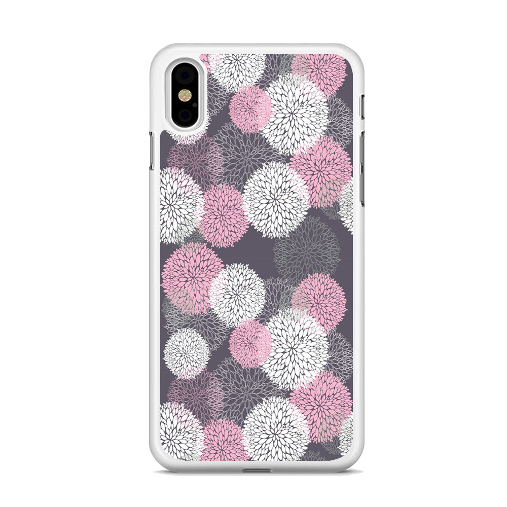 Flower Pattern 002  iPhone X Case - Octracase